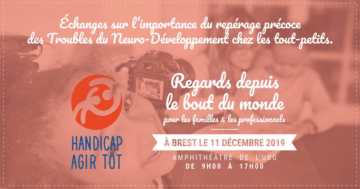 Journée pour le répérage précoce à Brest le 11 décembre 2019