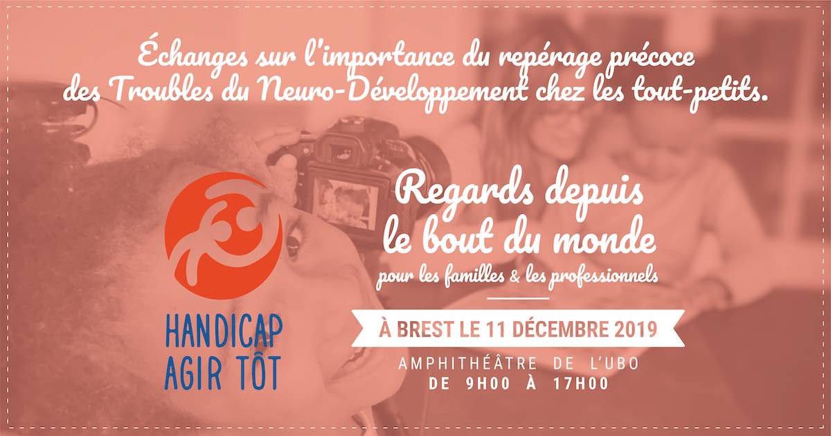 Journée pour le répérage précoce à Brest le 11 décembre 2019